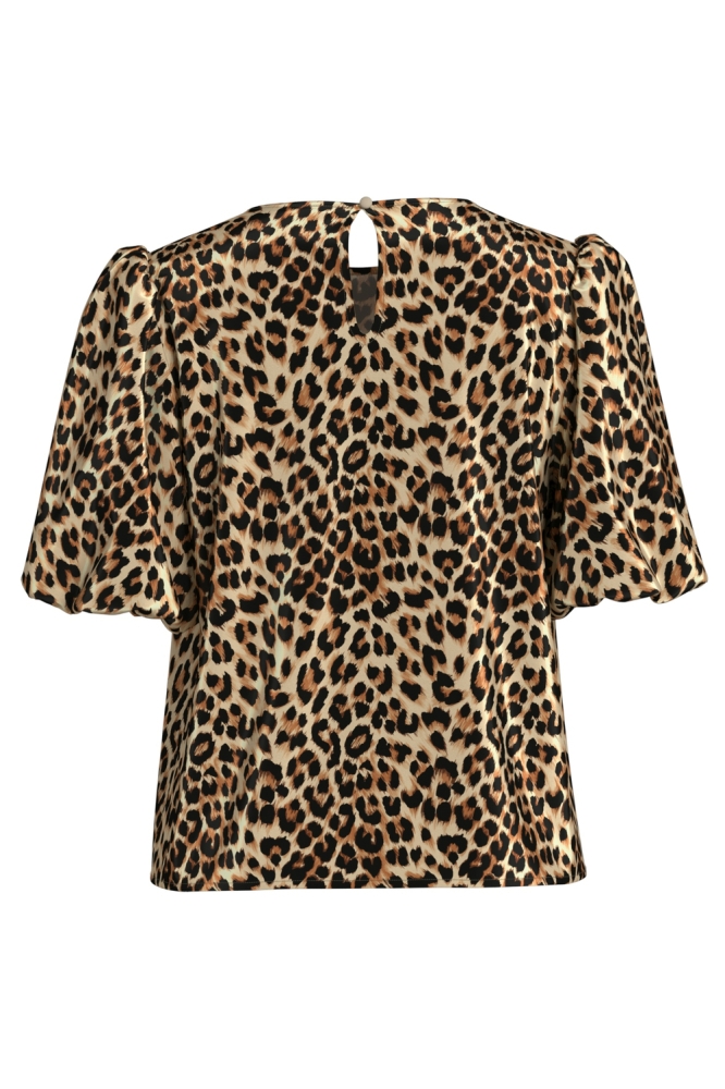 VIELLETTE 2/4 SATIN PUFF TOP - NOOS 14107986 CARAMEL CAFE